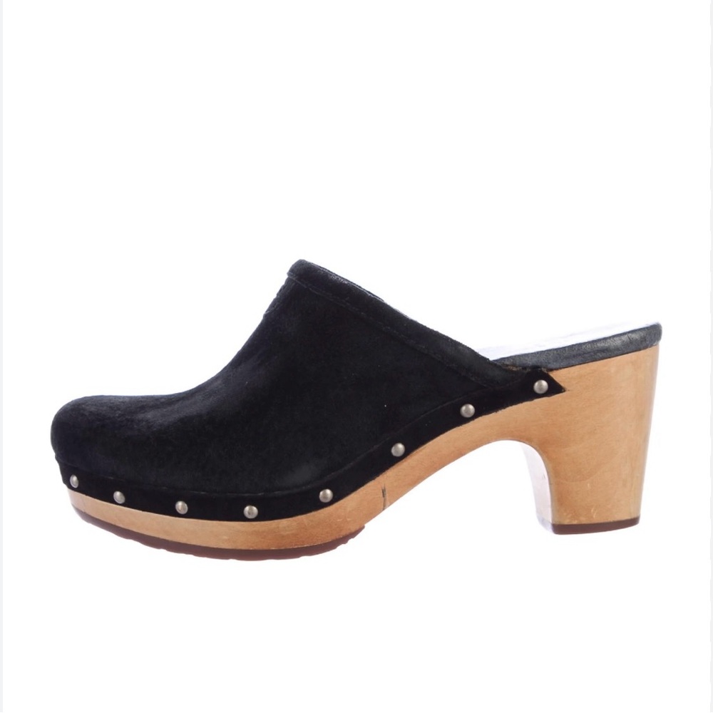 UGG Abbie Suede Studded Clogs size 10